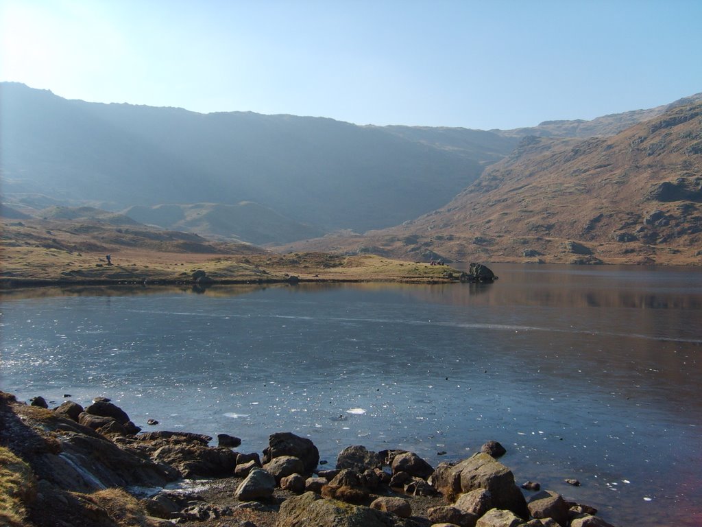 Easedale Tarn looking west (16/2/08) by alexb91