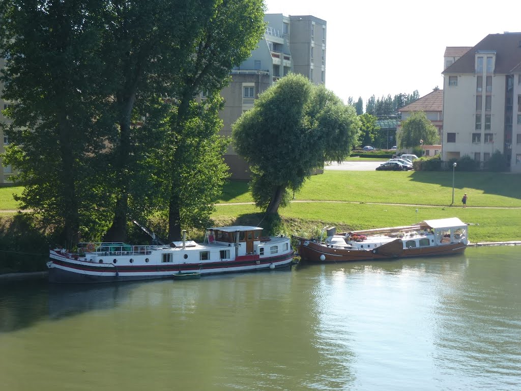 Saône. Chalon sur Saône. PK 142. Port_120617 by Martin Dudle-Ammann