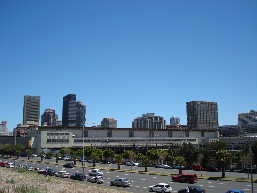 Cape Town Railway Station - view from Castle by Emiliano Homrich