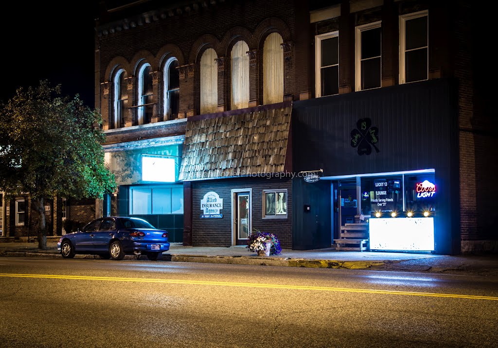 Downtown Brazil, Indiana by jasondozier