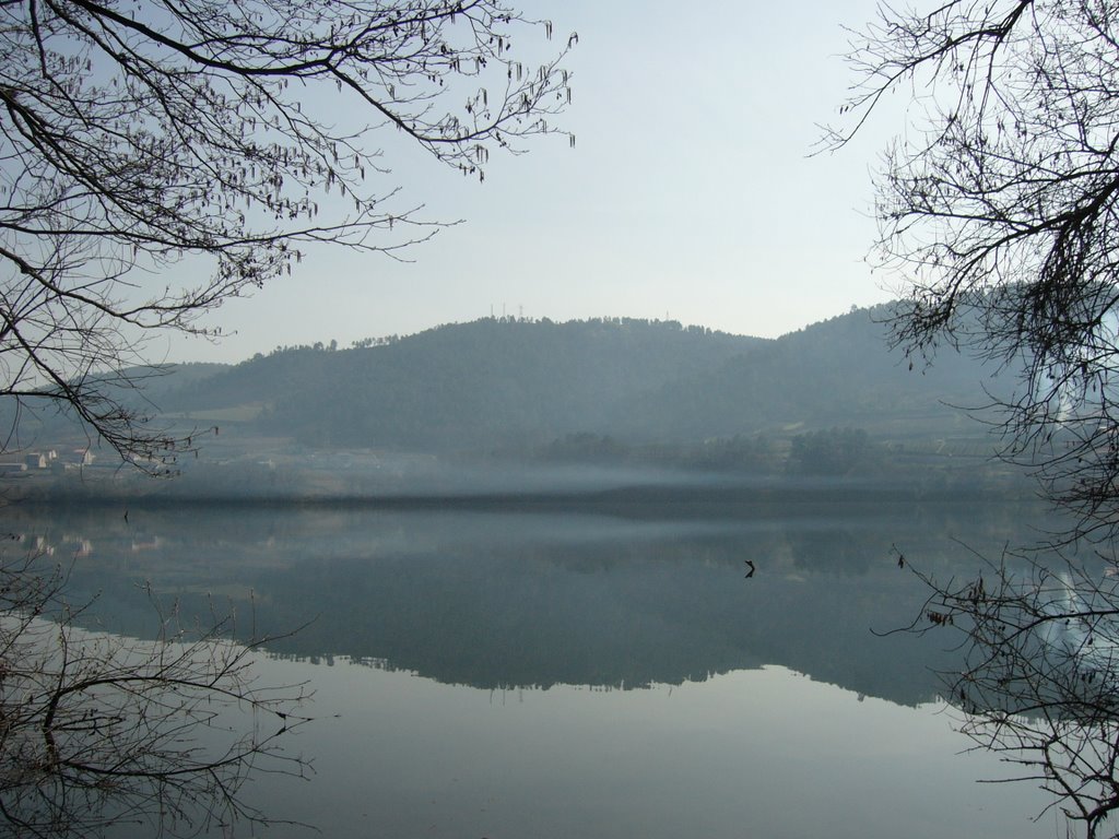 Río Miño. Laias. Vista de Troncoso by stotomas