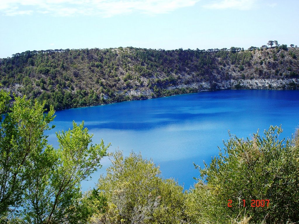 Blue lake by Dariusz Petyniak