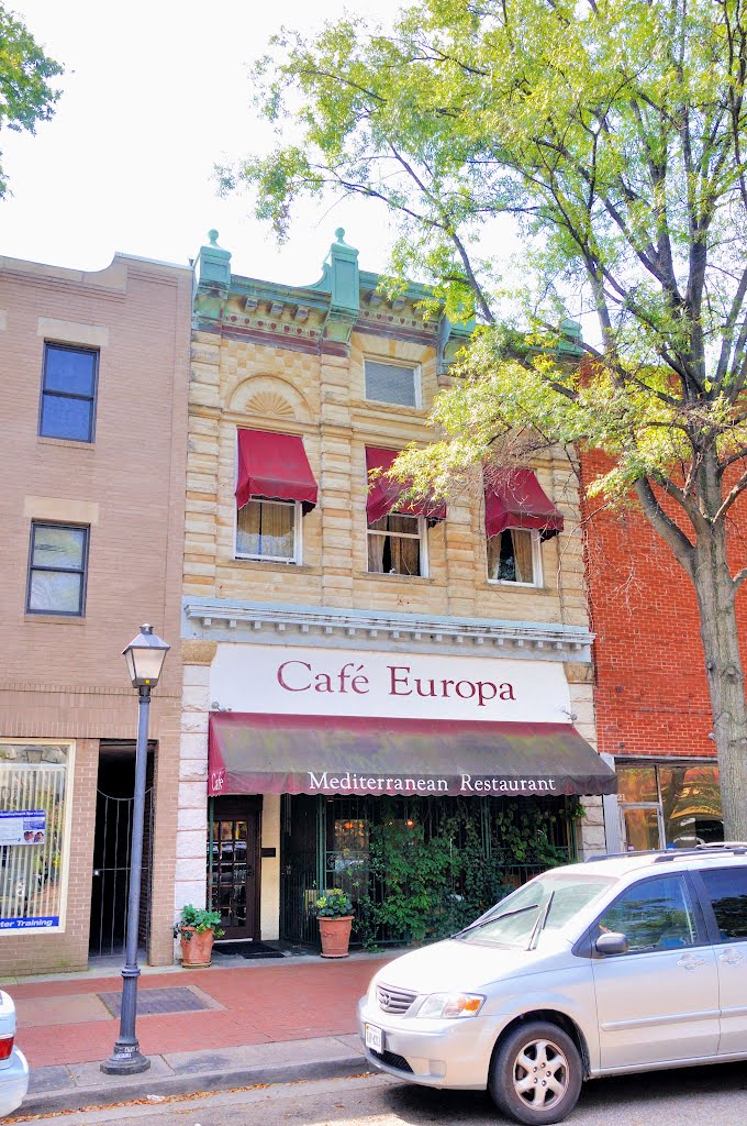 VIRGINIA: PORTSMOUTH: 319 High Street: Café Europa Mediterranean Restaurant by Douglas W. Reynolds, Jr.