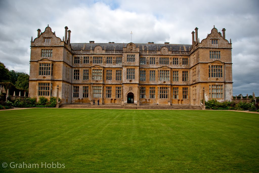 Montacute House rear elevation by Graham Hobbs