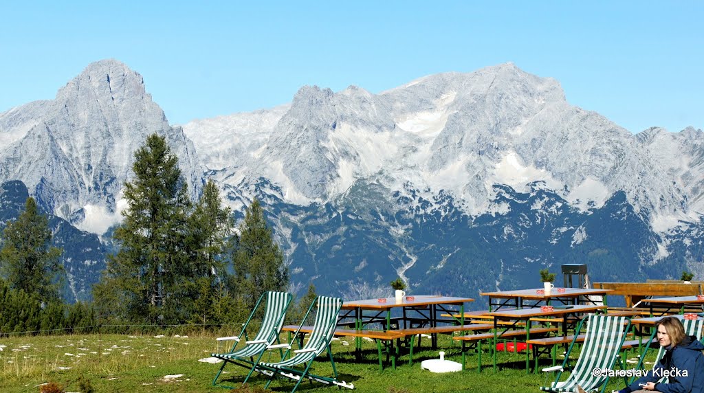 On the left is Spitzmauer (2446 m) and Grosser Priel (2515 m) - Totes Gebirge by Jarda1943