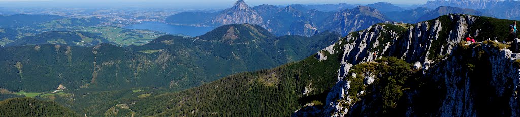 Feuerkogel am Europakreuz - Panorama by Raldiver