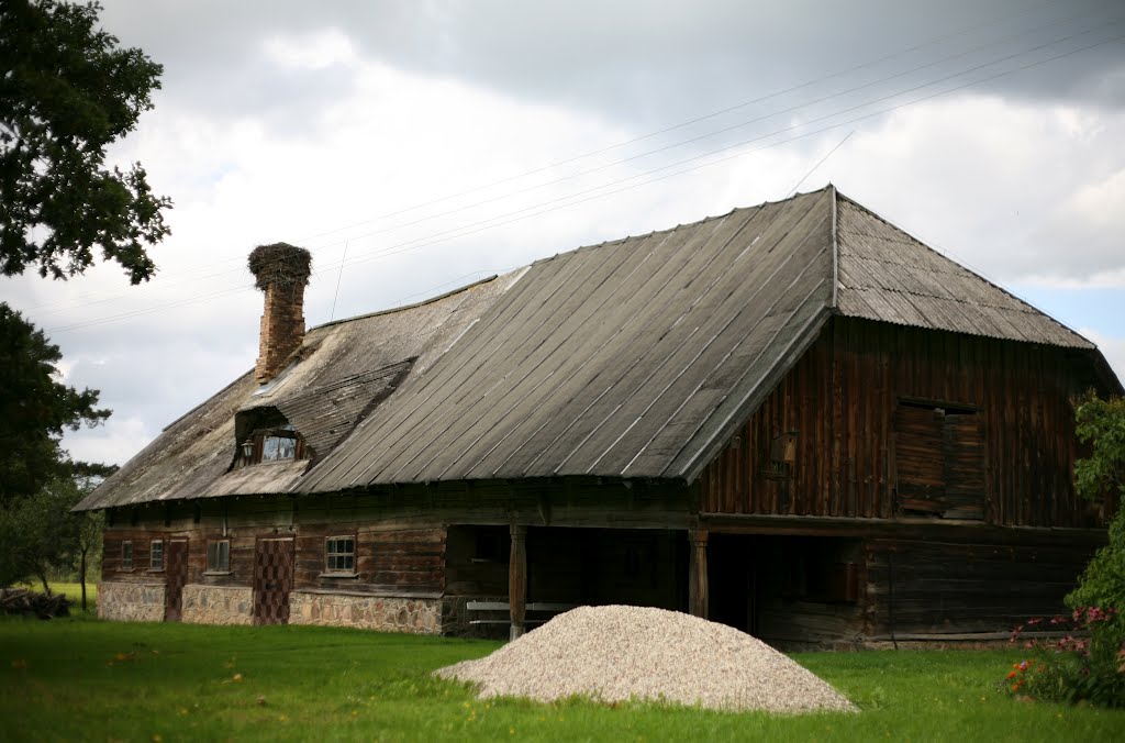 Ēka aiz Oskara Kalpaka muzeja by Agris Robs