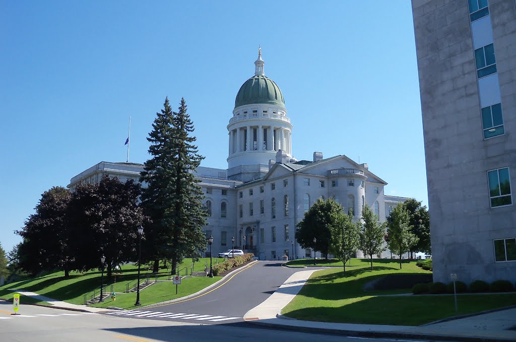 Maine State House by Jon Platek