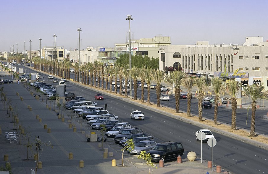 TAHLIAH STREET looking North by Nawfal Al-Khudhairy