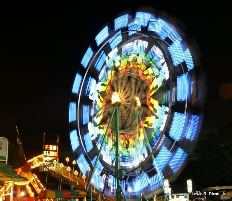 Ferris Wheel at the Rains County Fair 2012 by Xonid1