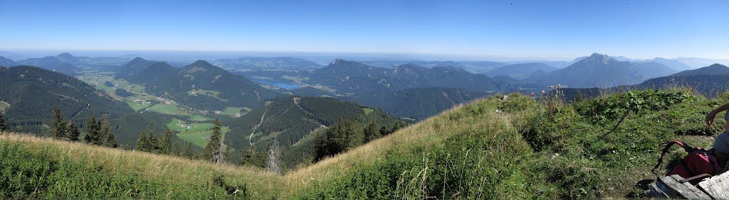 Panorama from the faistenauer schafberg by gottfriedvici