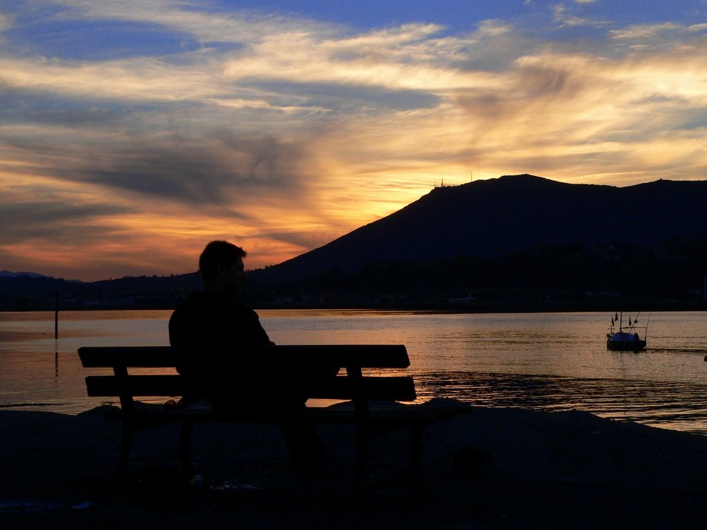 Hendaye Sunset by Virginia G