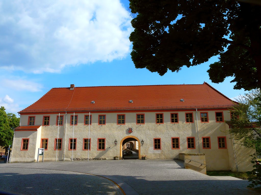 Germany_Brandenburg Country_Lausitz_Finsterwalde_Renaissance Castle_P1230221.JPG by George Charleston