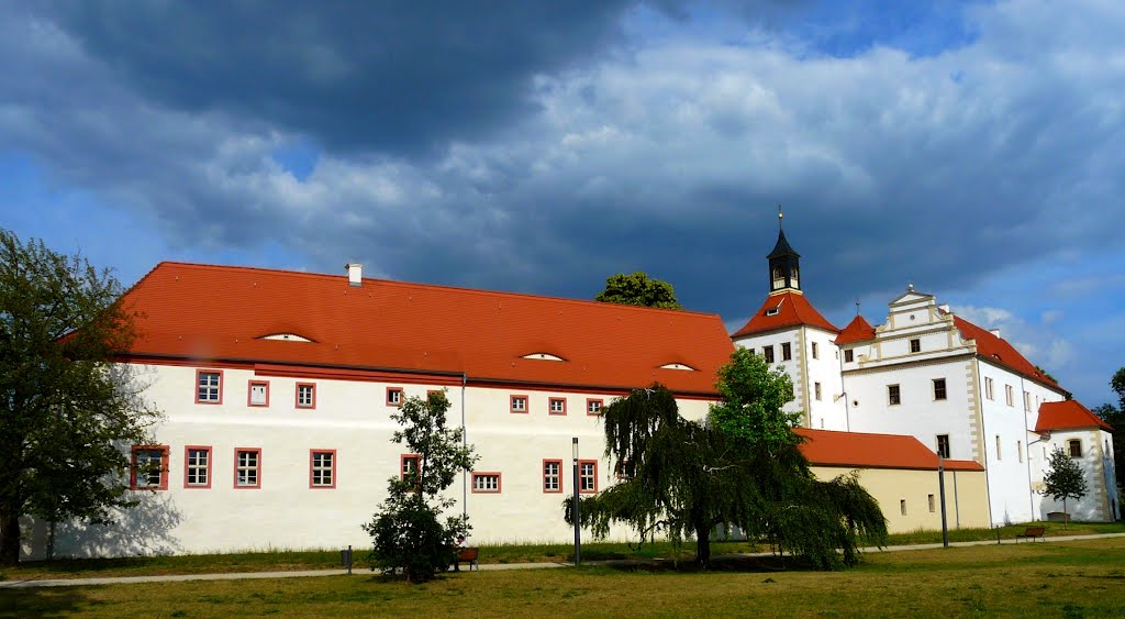 Germany_Brandenburg Country_Lausitz_Finsterwalde_Renaissance Castle_P1230231.JPG by George Charleston