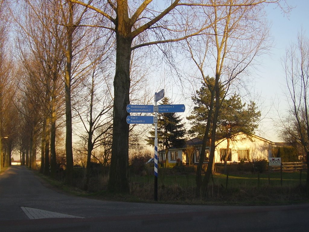 Bommelseweg*Dreef, Wadenoyen by Waldo Gadellaa