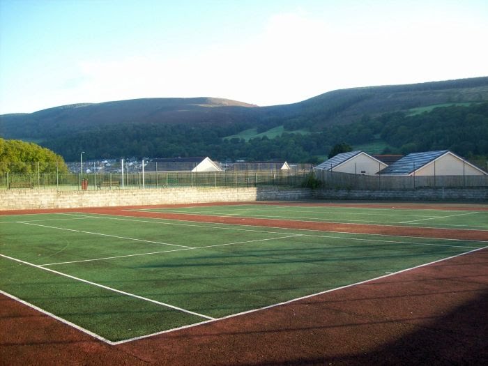 Tennis court by sport in touch UK