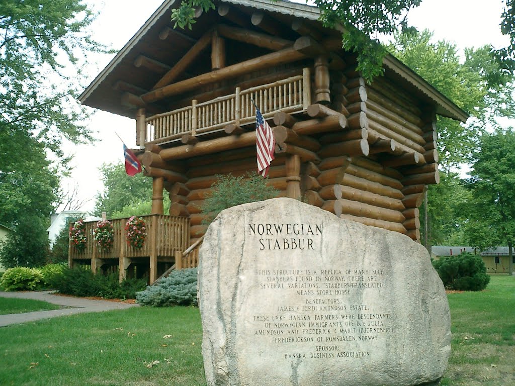 Norwegian Stabbur in Hanska Minnesota by jwbaumann