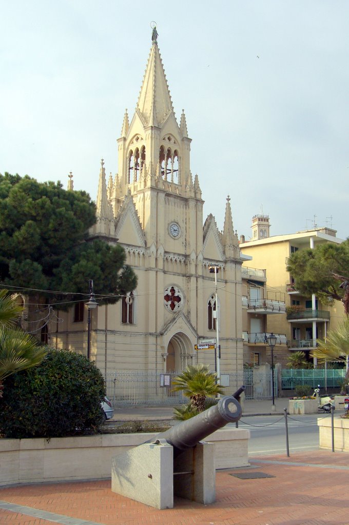 Imperia Porto Maurizio - Chiesa intitolata alla "Maris stella" by emiliobonton