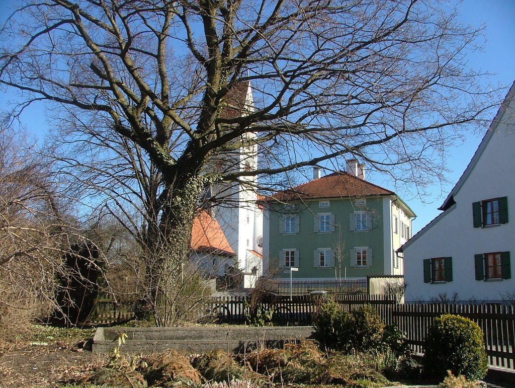 Kirche und Pfarrhof by Richard Mayer