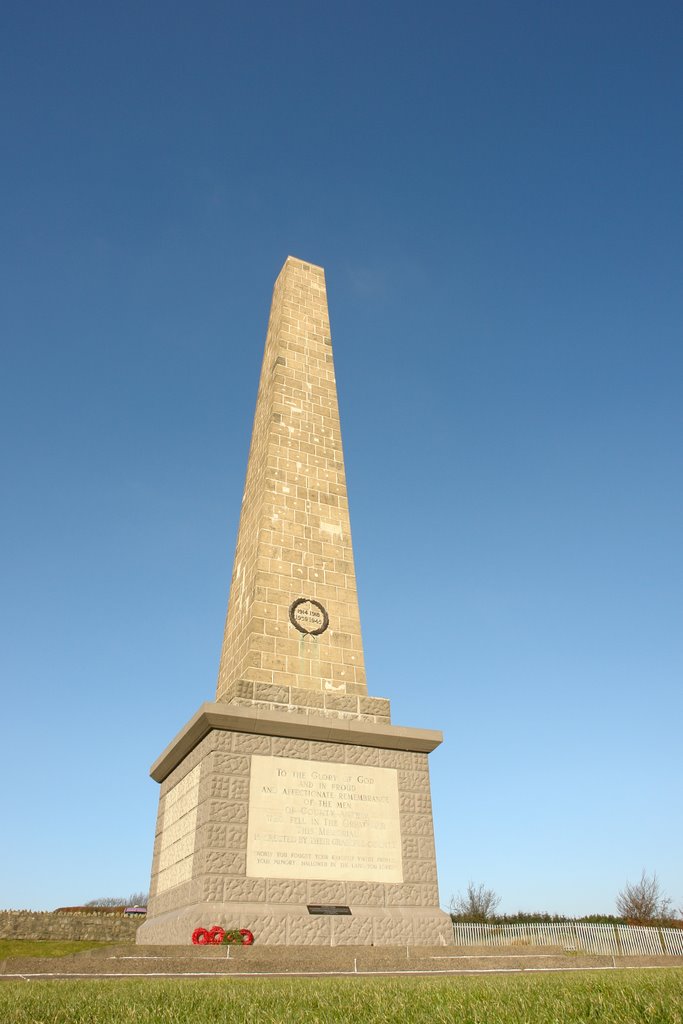 Knockagh Monument by Greg Thompson