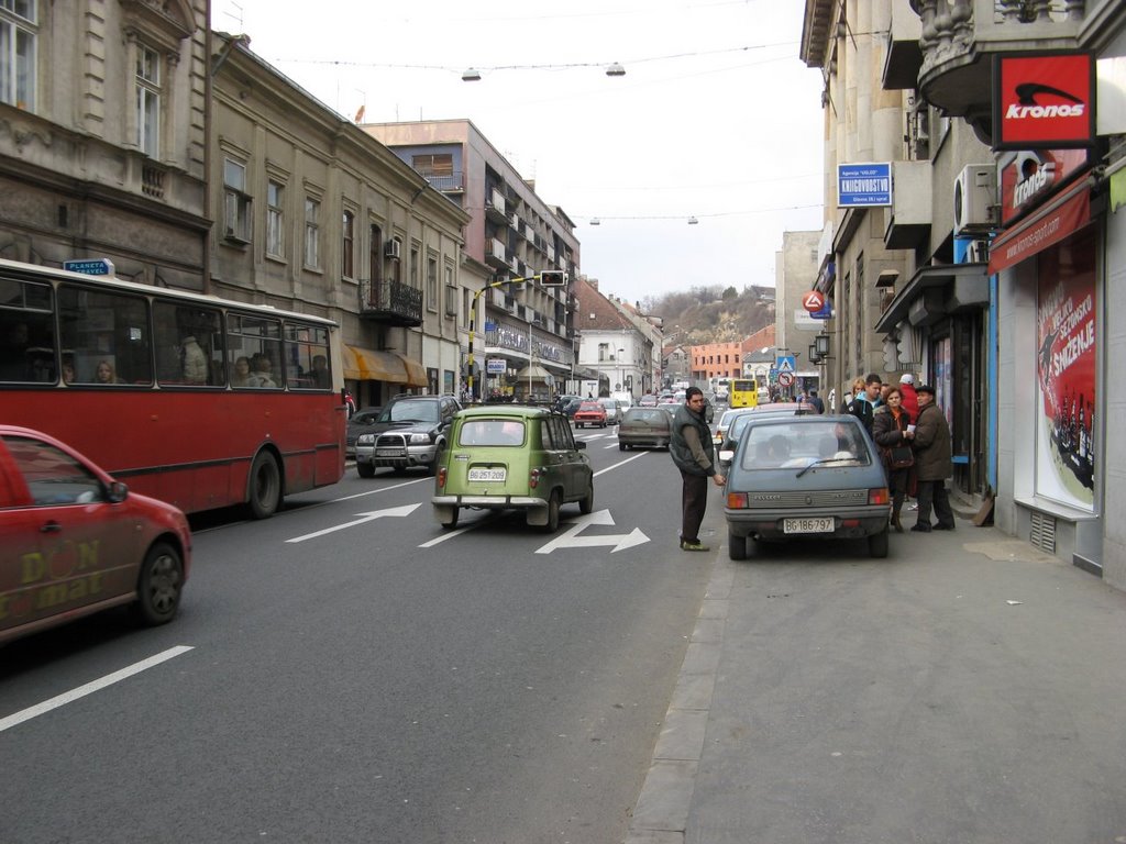 Zemun, glavna ulica by Dejan Kovačević