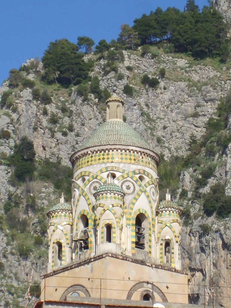 Campanile del duomo di amalfi by Antonio della corte