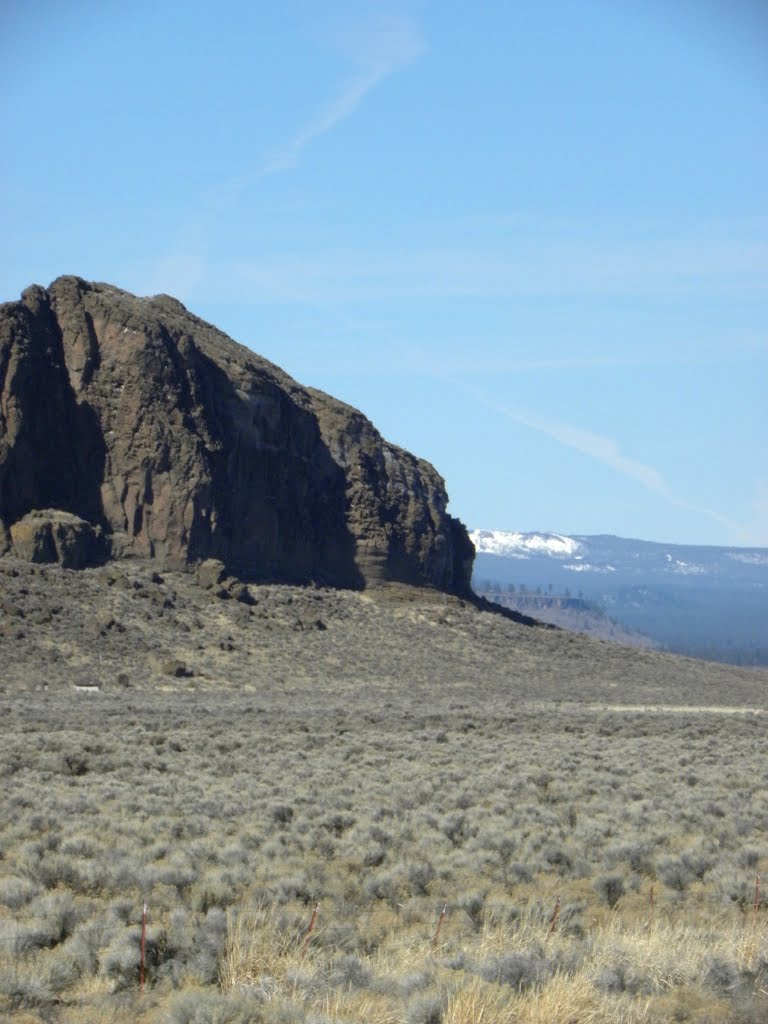 Fort Rock, Oregon, USA by MARELBU