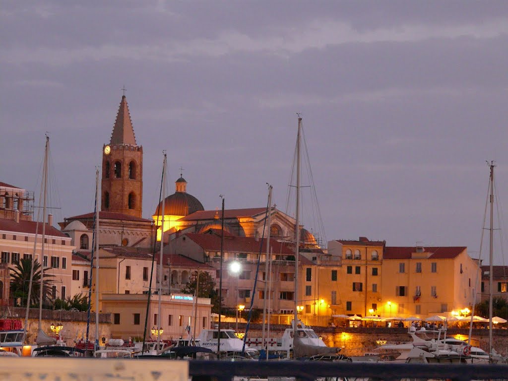 Evening at Alghero by BertKg