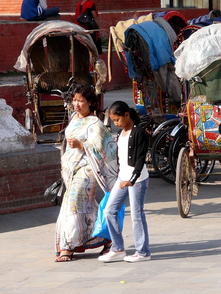 Katmandu durbar square by renato marelli