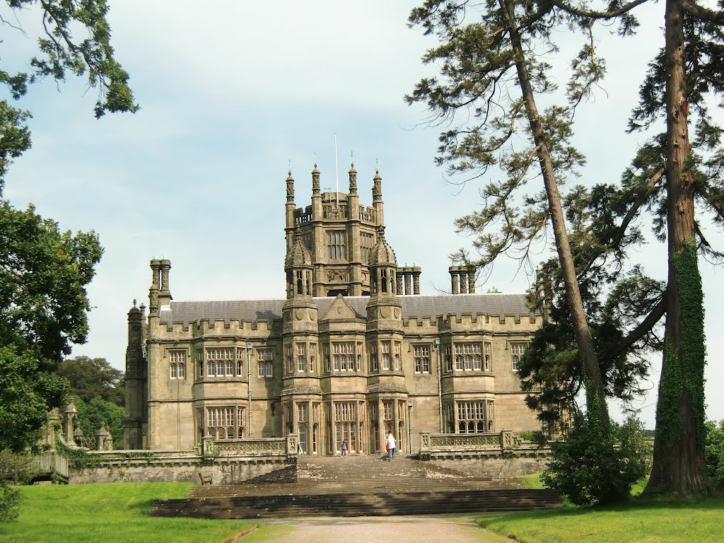 Margam Castle Port Talbot U.K. by Barbara Marciniak