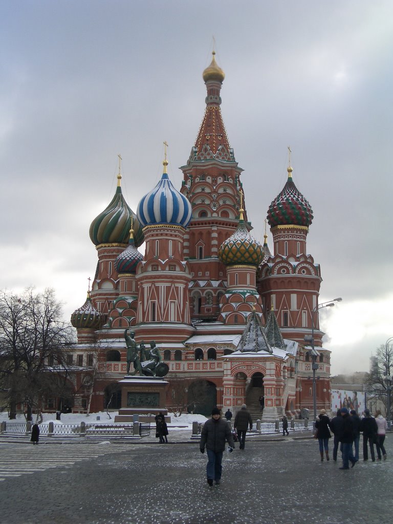 St. Basil's Cathedral, Moscow by Jirka S