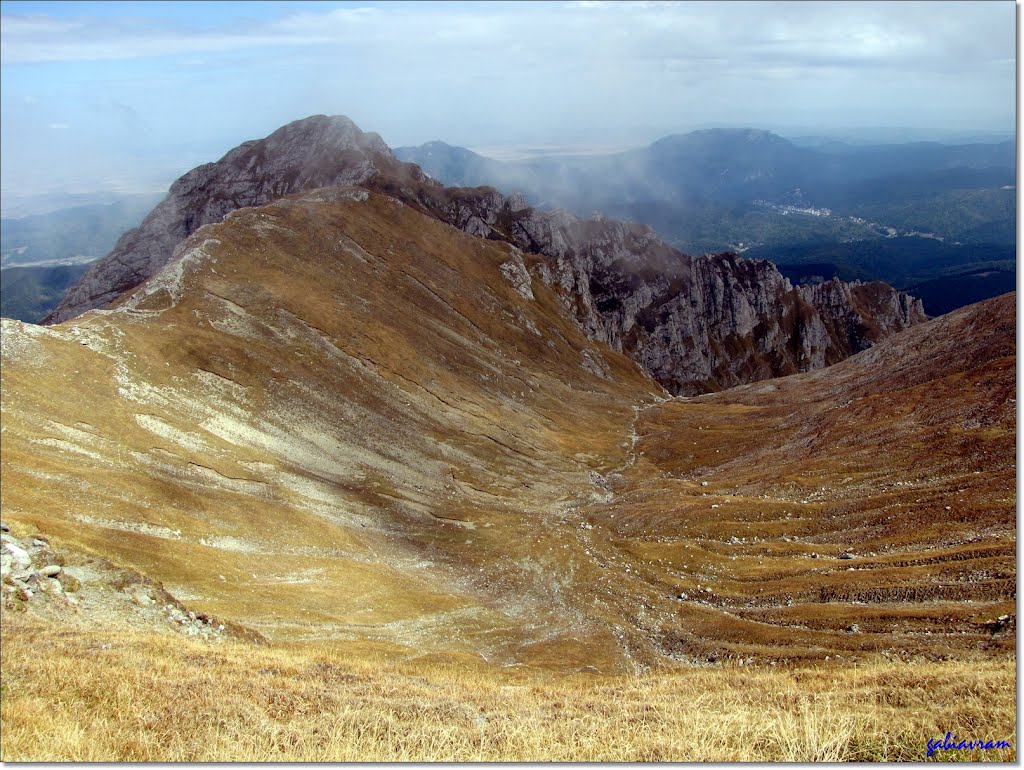 Varful Bucsoiu Mare 2492m by gabiavram