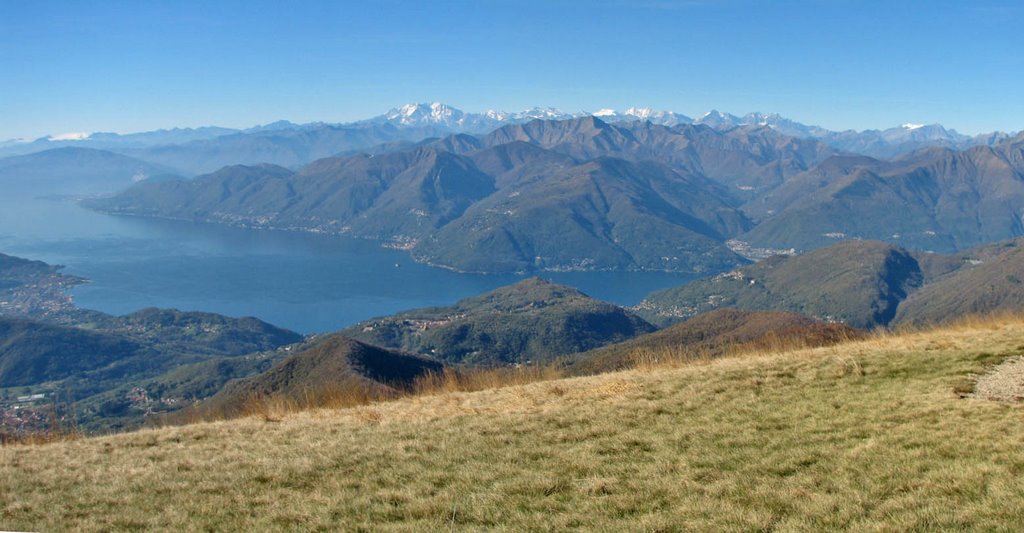 (panorama) Landscape Lago Maggiore - Monte Rosa by -Sergio-