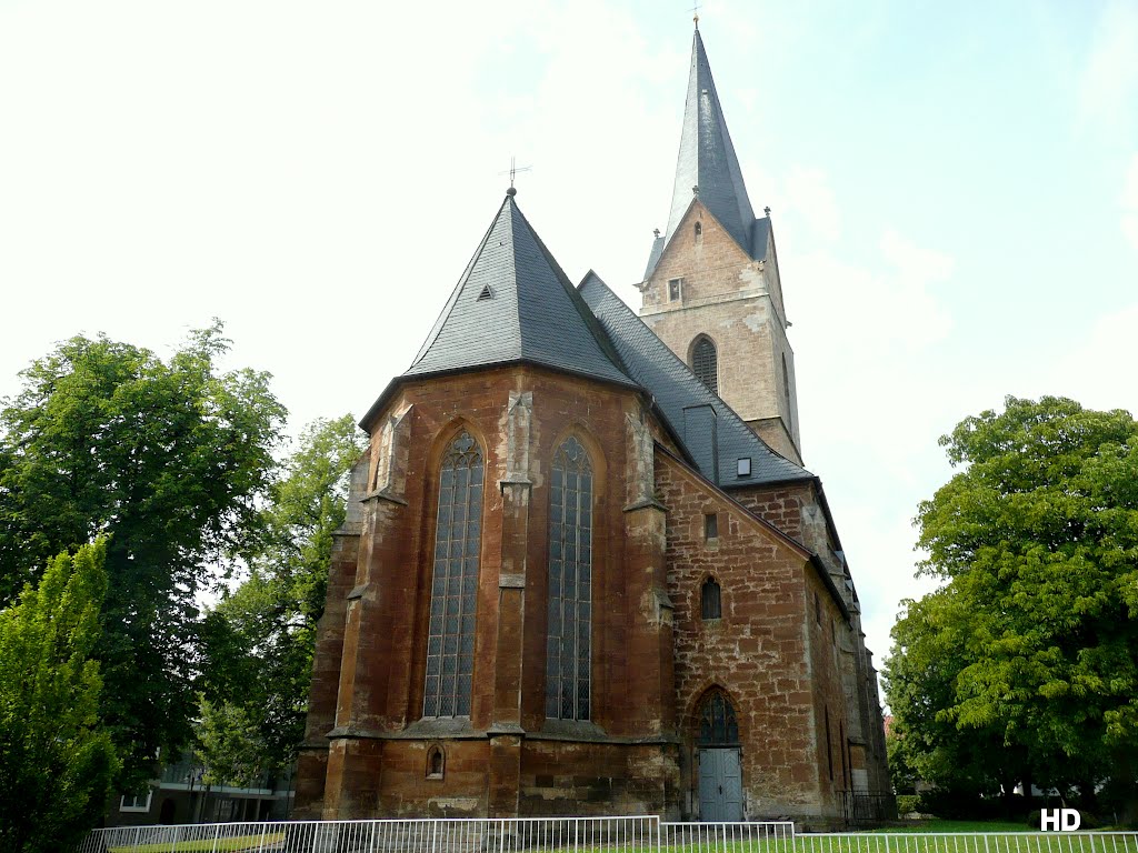 Korbach - Die denkmalgeschützte evangelische Pfarrkirche St. Nikolai by Heribert Duling