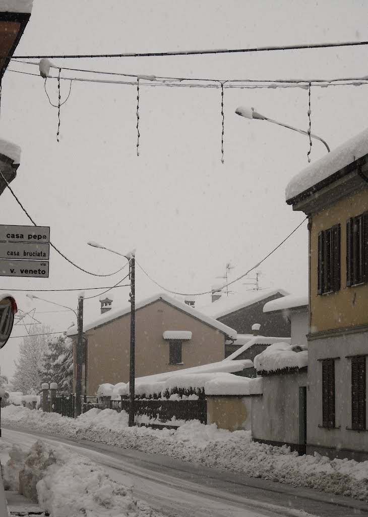 Zerbo .... quanta neve ...!!! by Piero Crosia