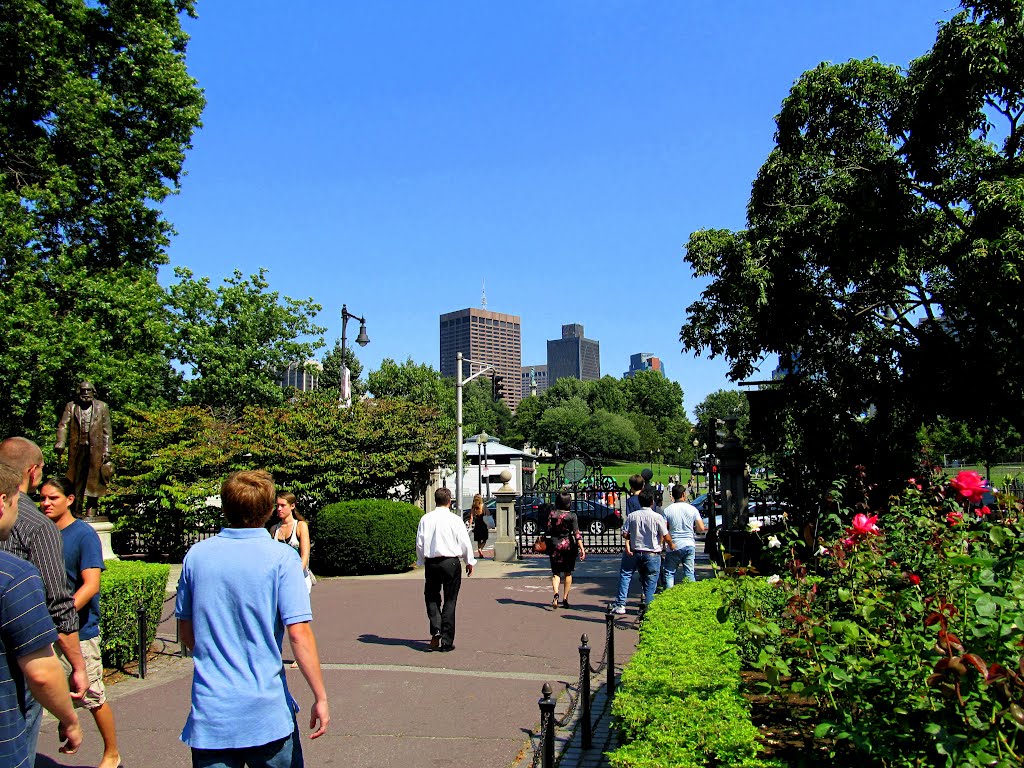 Boston Public Garden by MementoMori