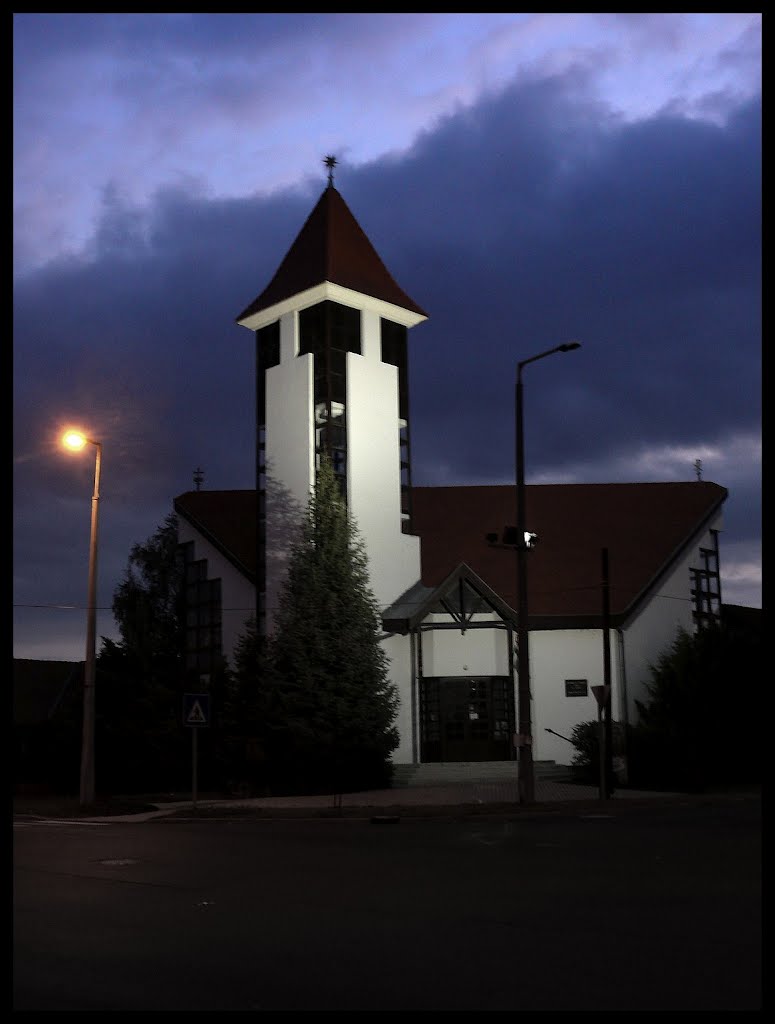 Református templom / Reformed church by B.Csortos