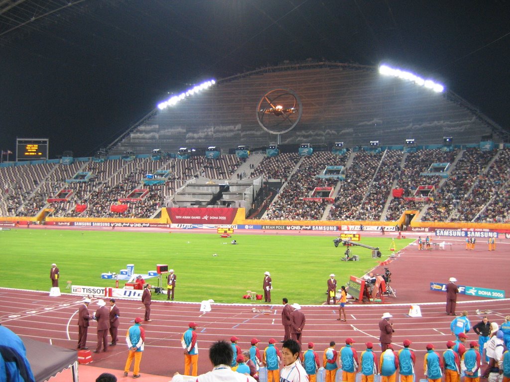 Khalifa Stadium- Asian Games 2006/12/12 by Nazar Mukhametzhan