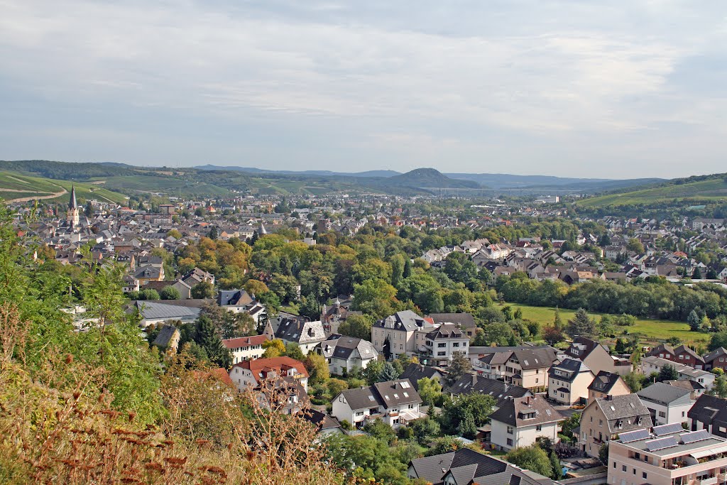 Blick auf Ahrweiler und Bad-Neuenahr by OlliZ