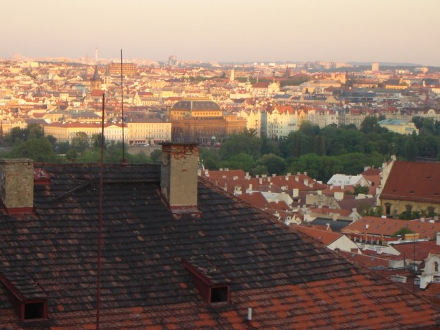 Prague from castle by Mar1anoR