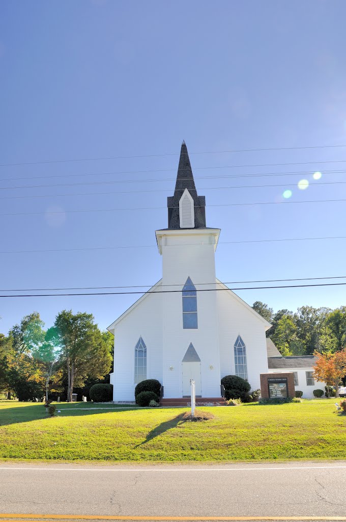 VIRGINIA: MIDDLESEX COUNTY: HARDYVILLE: Clarksbury Methodist Church, 15924 General Puller Highway by Douglas W. Reynolds, Jr.