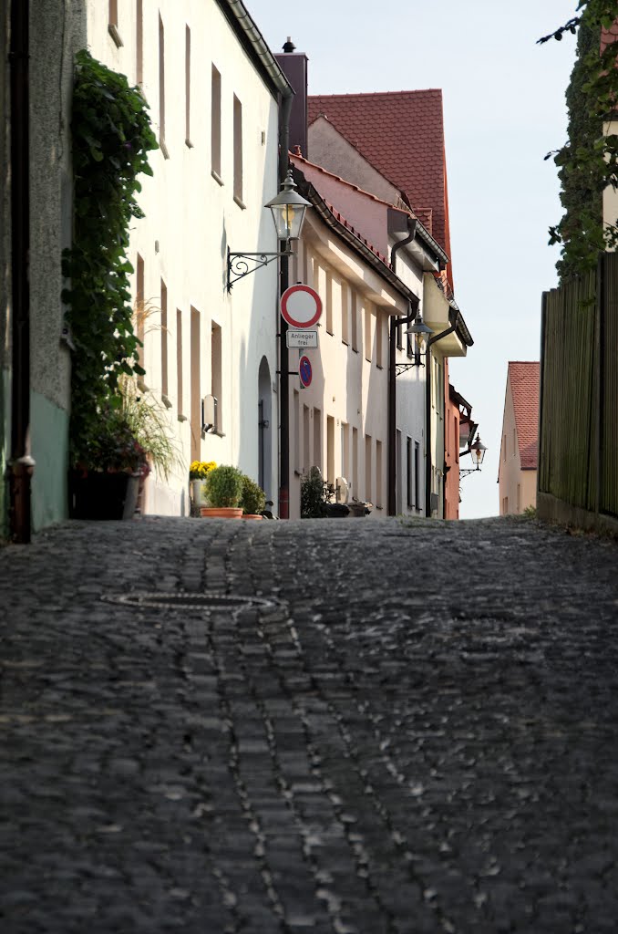 Schmiedgasse, Friedberg, Bayern, September 2012 by PETEGE