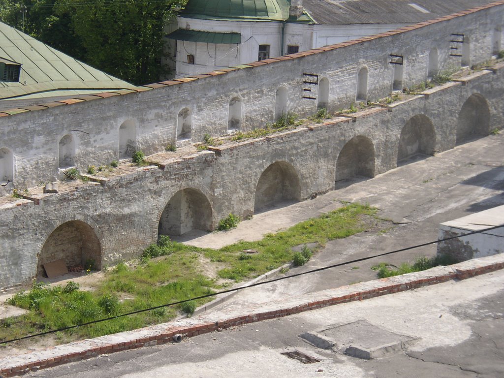 Walls of Lover Part of Lavra by Dmitriy Tkachenko