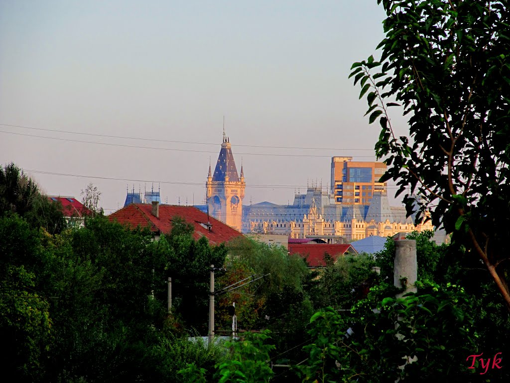 Panoramă Palatul Culturii-IAȘI by Dumitru Ciobanu