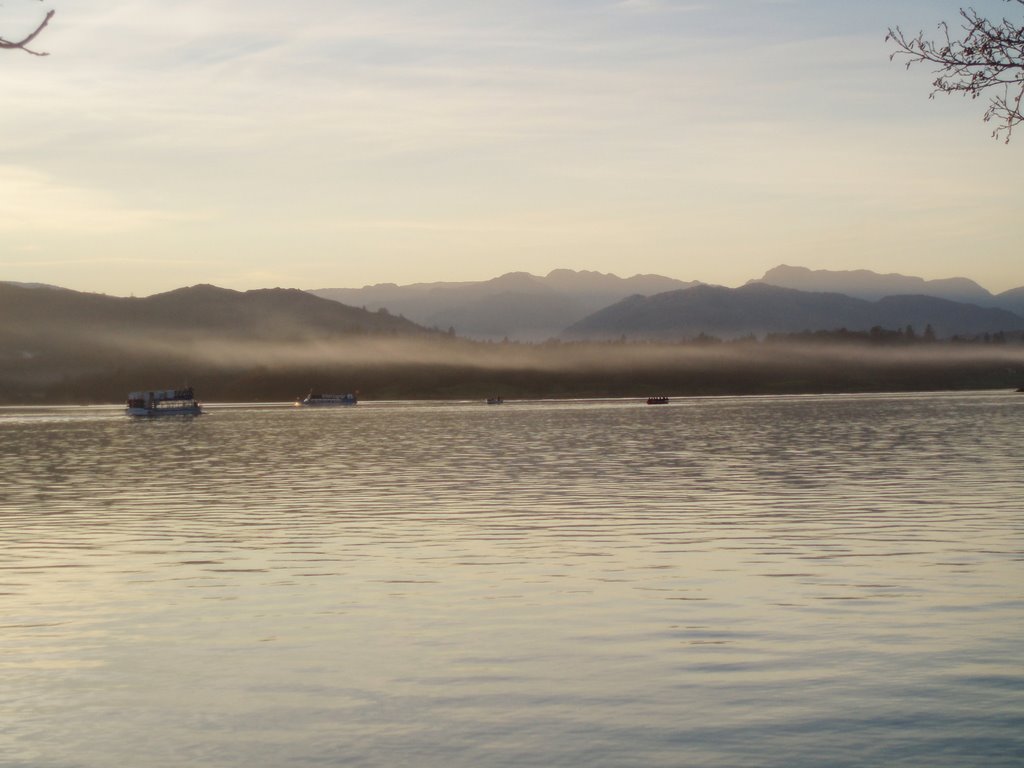 Windermere Dusk by Lowty-Wigan