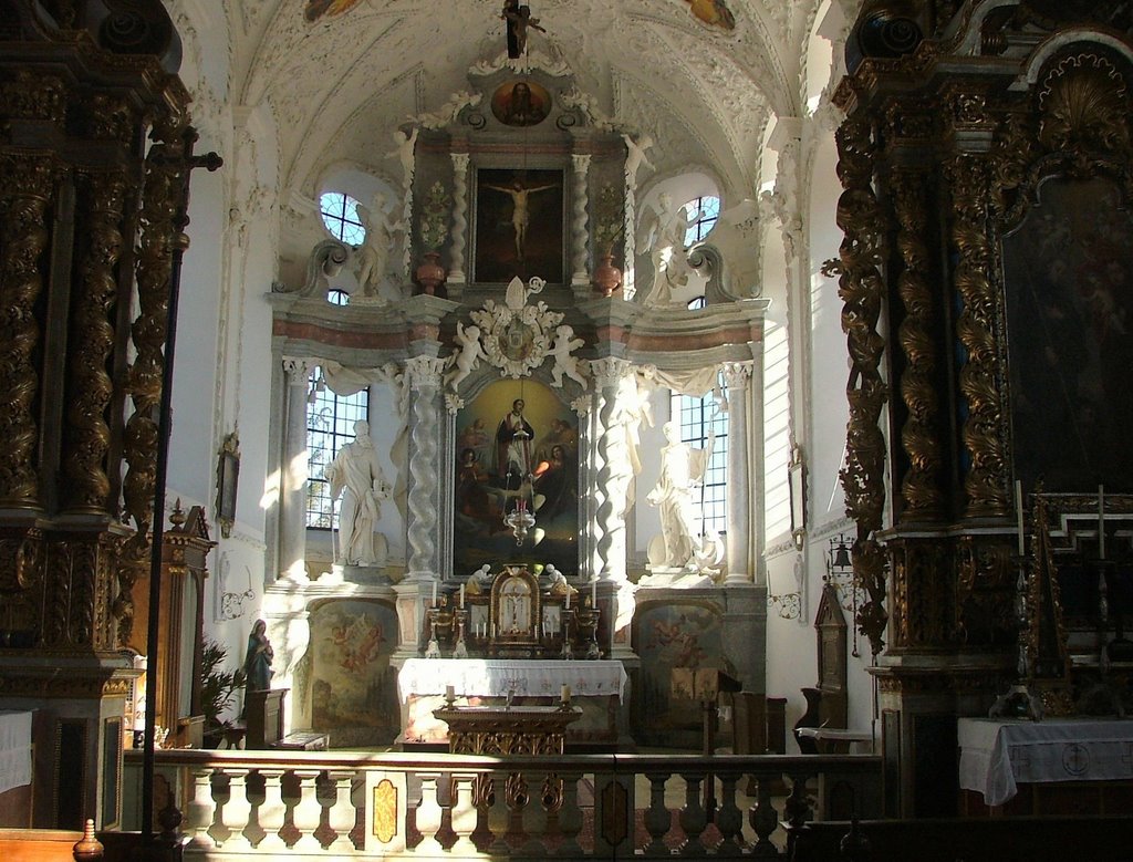 Kirche im schönen Frühbarock by Richard Mayer