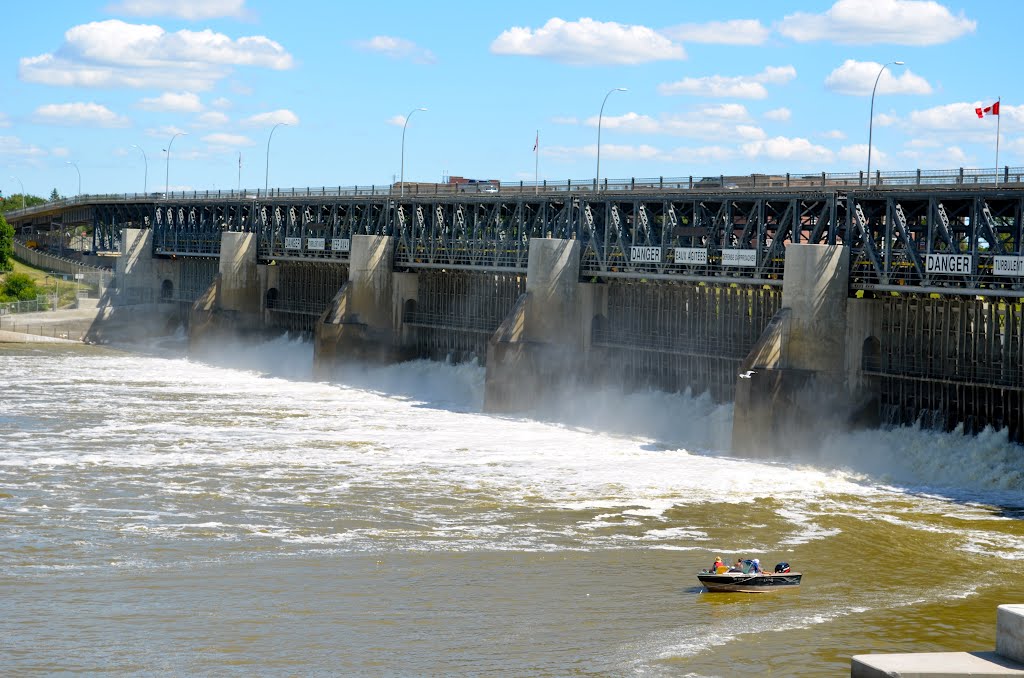 The Dam and Locks at St. Andrews by R. Nordstrom