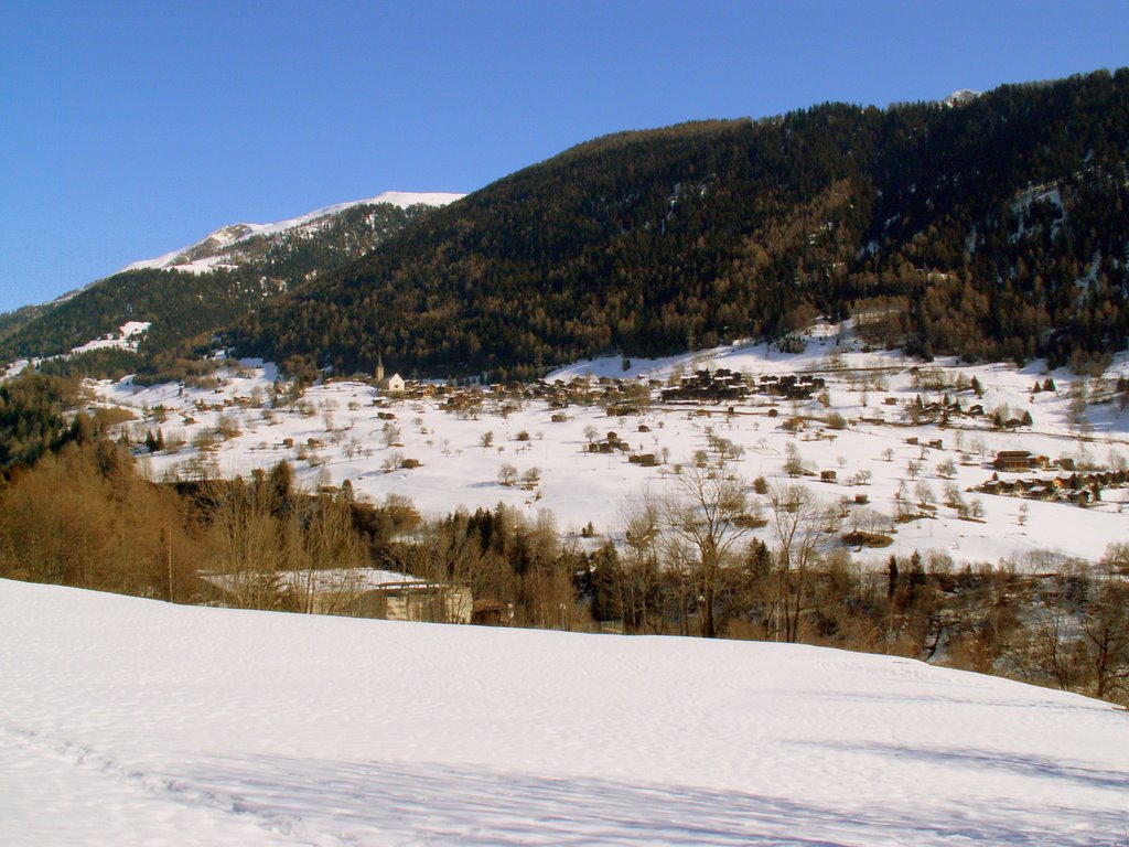 Ernen / Hinten Skigebiet Ernergalen by Norbert Burgener