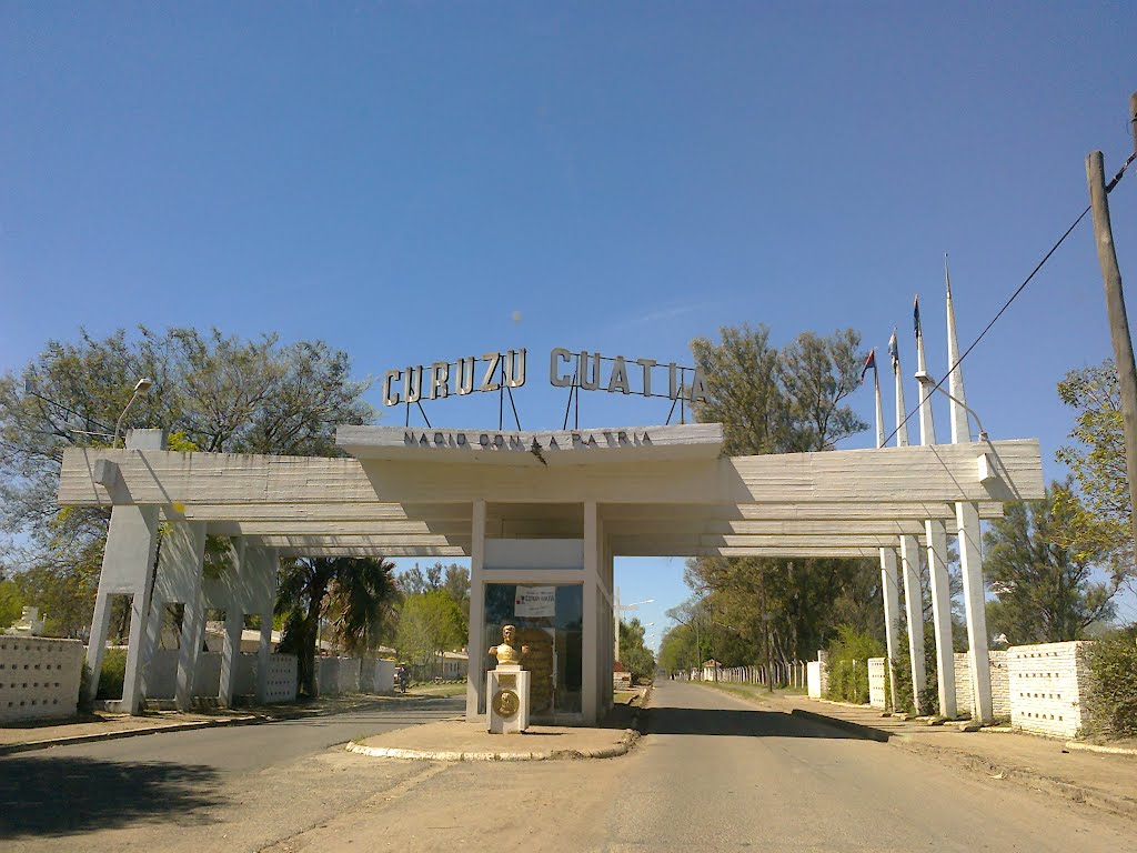 BIENVENIDO A CURUZU CHAMIGO, CUNA DE CHAMAMECEROS... - CURUZU CUATIA, CORRIENTES (ARGENTINA) by Félix83