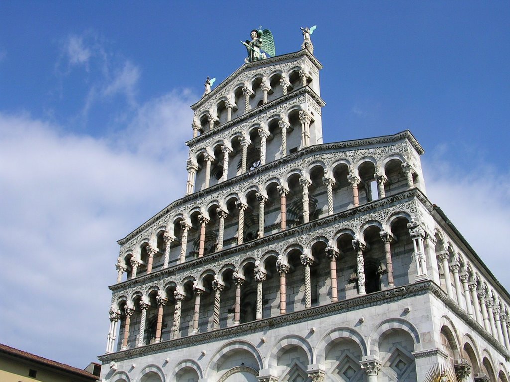 Lucca Chiesa di S.Michele La Facciata by ► Rosanna Angelini